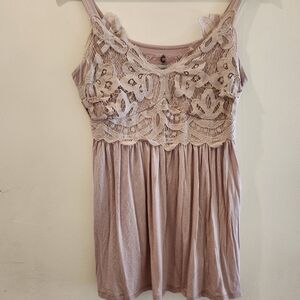 Cupio Moonlight Lace Camisole Top Size X-Small